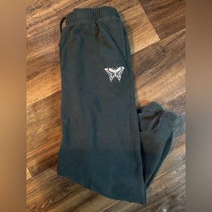 PacSun Green Butterfly Jogger Sweatpants